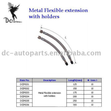 Extensão flexível de metal